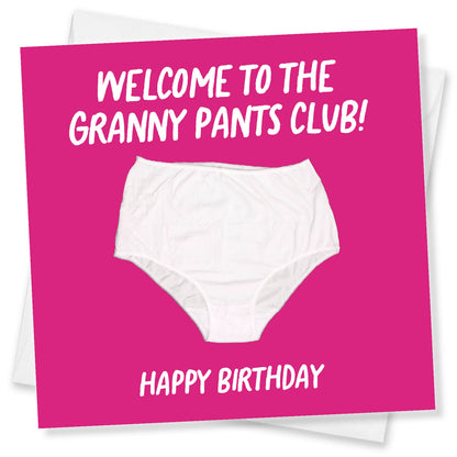 Granny Pants Club – Funny Birthday Card