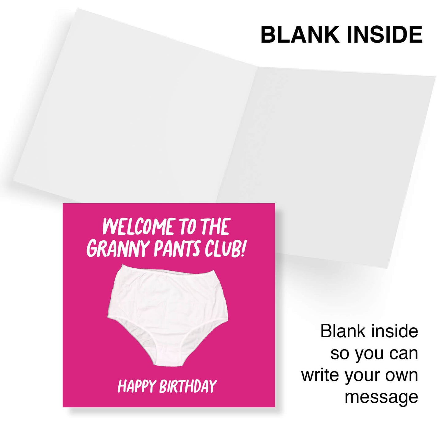 Granny Pants Club – Funny Birthday Card