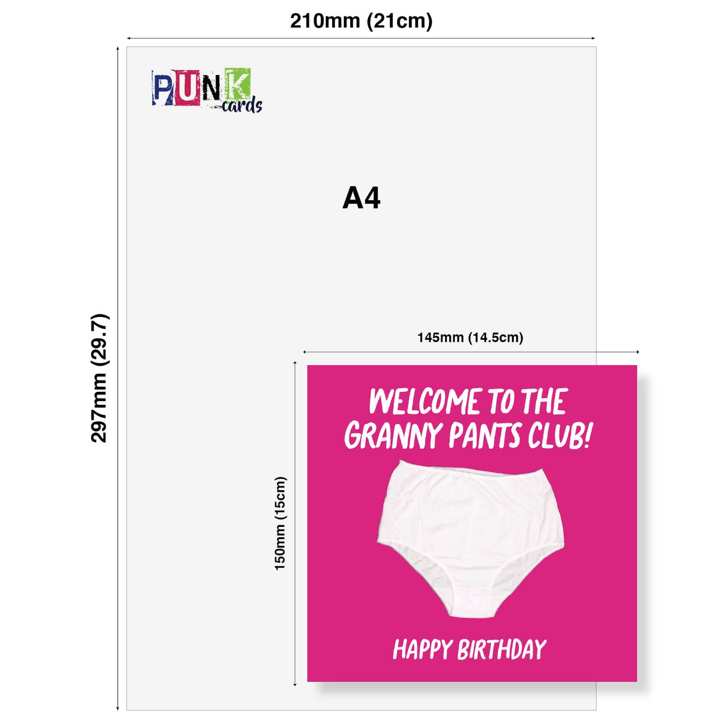 Granny Pants Club – Funny Birthday Card