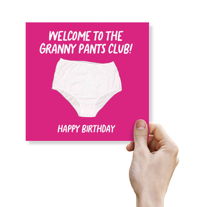 Granny Pants Club – Funny Birthday Card