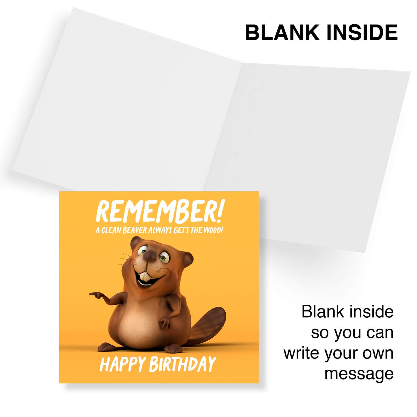 Clean Beaver (Birthday Beaver)