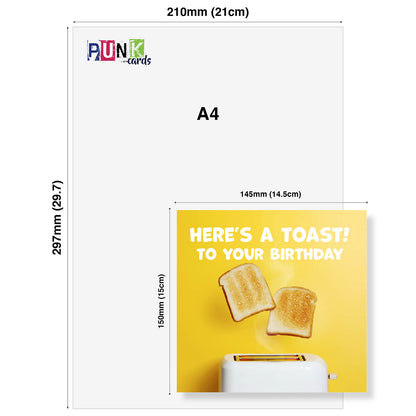 Toast to Your Birthday (Flying Toast)