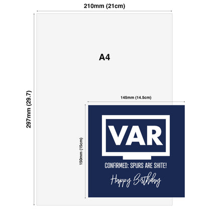 VAR: Confirmed – Spurs Are Shite!