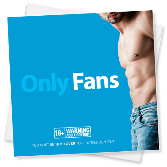 OnlyFans Abs Edition – Funny Adult Birthday Card