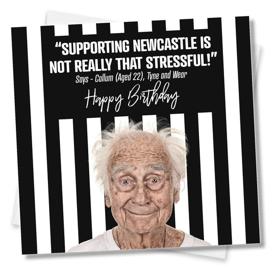 Supporting Newcastle is not really that stressful!