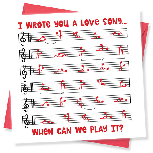 I Wrote You a Love Song… When Can We Play It?