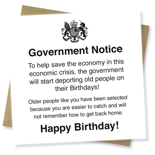 Government Notice