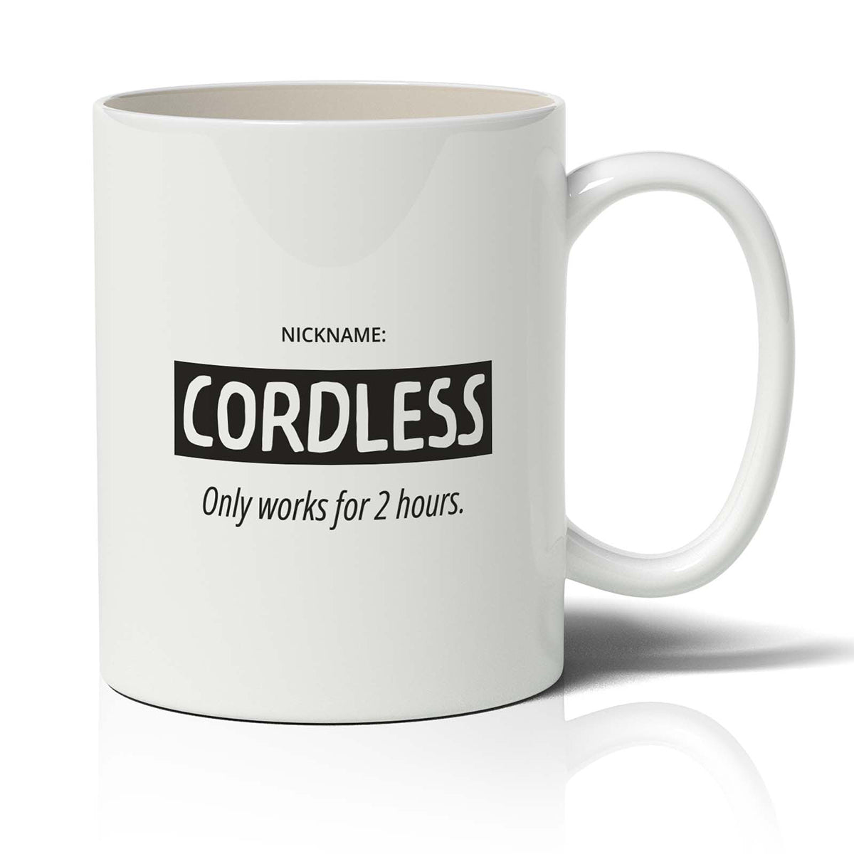 Nickname: Cordless Only works for 2 hours